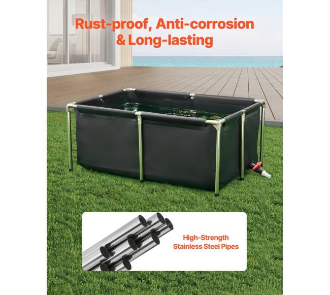 Drobinis tvenkinys žuvims, 480 L3