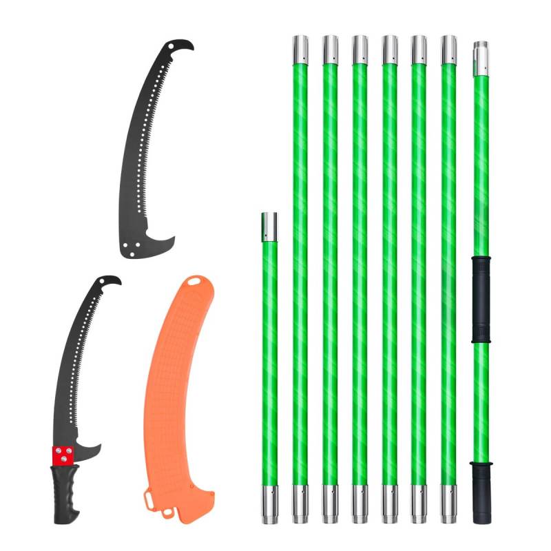 Rankinis teleskopinis medžių genėtuvas 118-809 cm plieninis ašmuo0