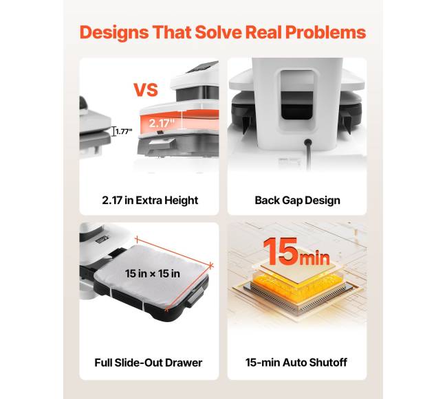 Automatinis šilumos presas drabužiams 38 x 38 cm6