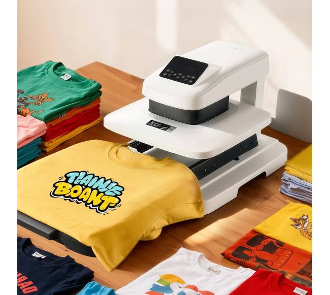 Automatinis šilumos presas drabužiams 38 x 38 cm7