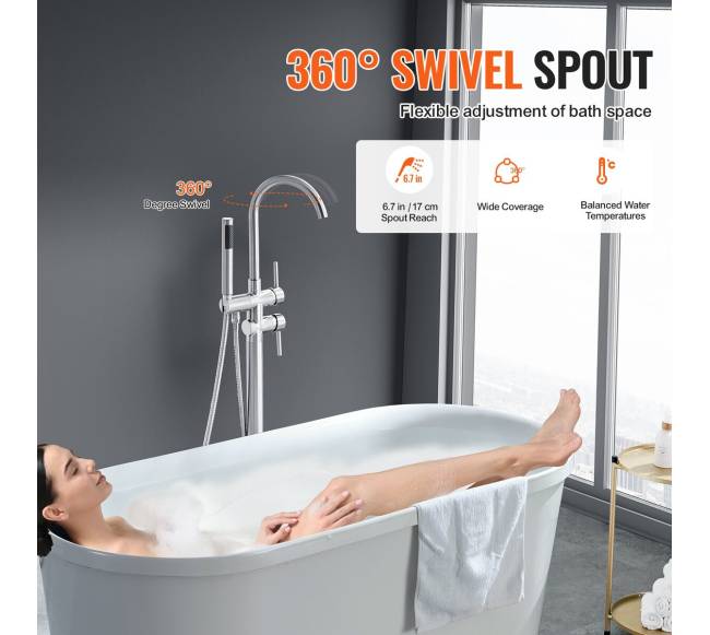 Laisvai stovintis vonios maišytuvas2