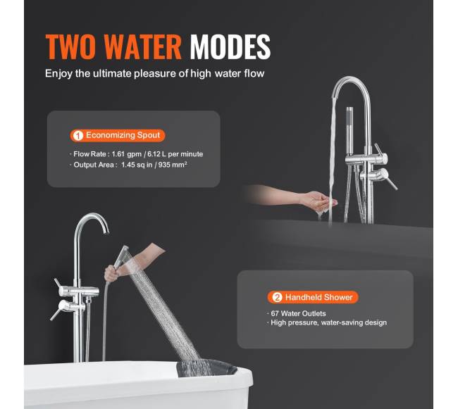 Laisvai stovintis vonios maišytuvas3