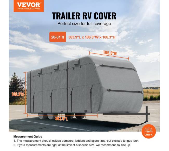 Priekabos apsauga RV 28-31 pėdų1