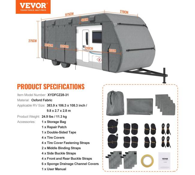 Priekabos apsauga RV 28-31 pėdų5