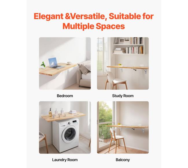 Prie sienos montuojamas sulankstomas stalas5