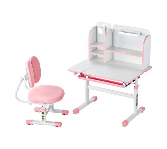 Vaikiškas reguliuojamas rašomasis stalas su kėde10
