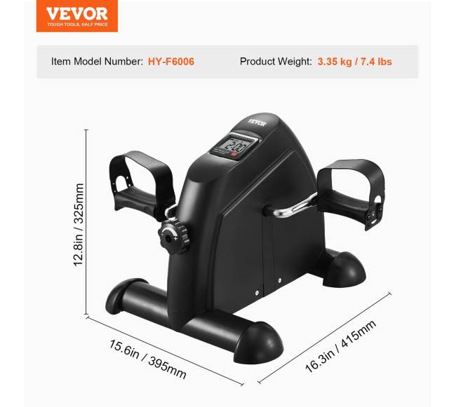 Dviratis pedalinis treniruoklis rankoms ir kojoms6