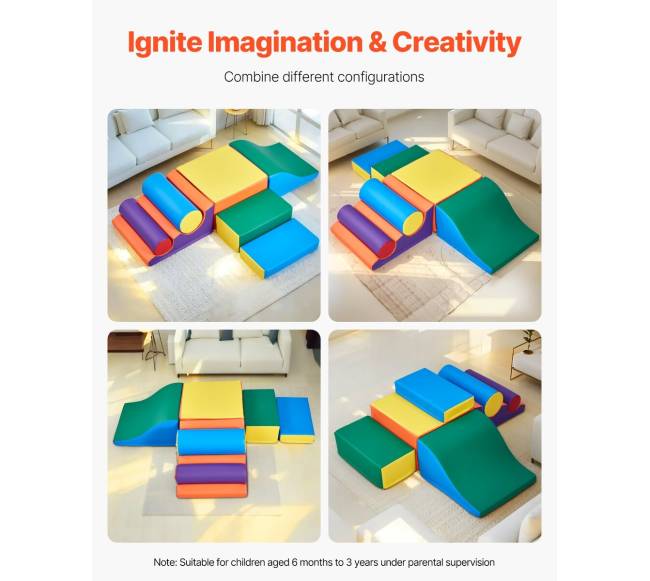 vaikiškos lipimo kaladėlės, 7 dalių rinkinys1