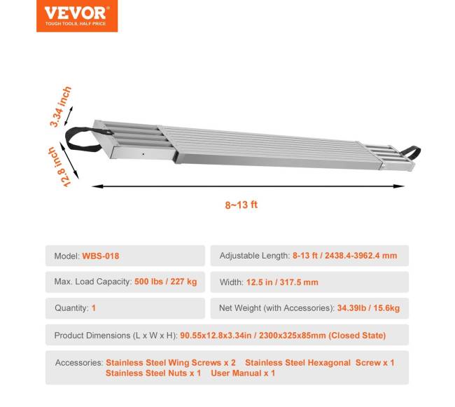 Teleskopinis aliuminio darbinis pastolinis takas6