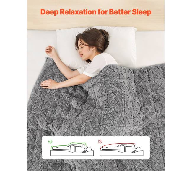 Sveriamas pledas 9.2 kg 152x203 cm karalienės dydžio1