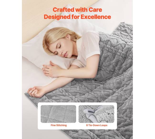 Sveriamas pledas 9.2 kg 152x203 cm karalienės dydžio3