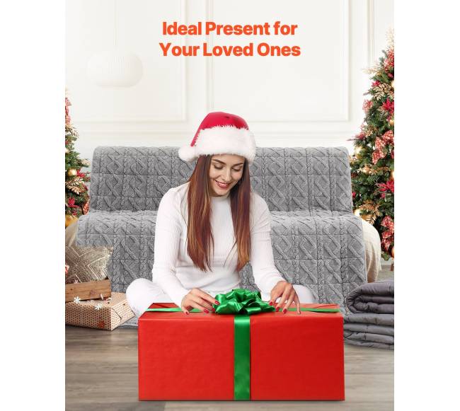 Sveriamas pledas 9.2 kg 152x203 cm karalienės dydžio6