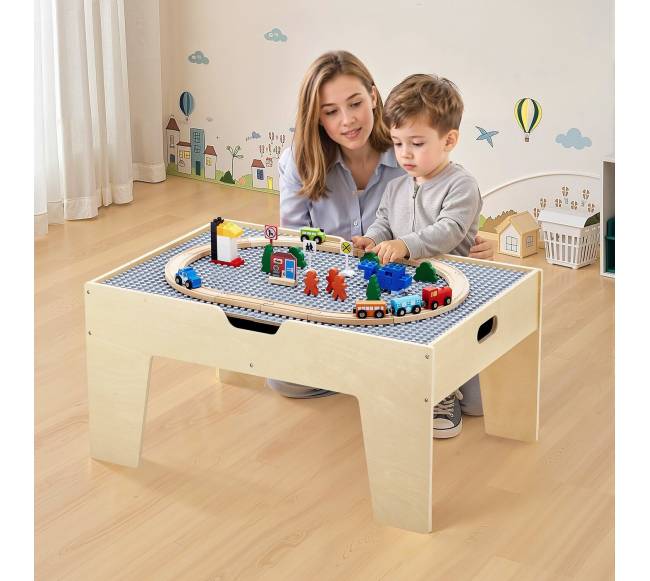 Daugiafunkcinis žaidimų stalas su kaladėlėmis7