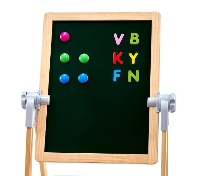 Dvipusis vaikų piešimo molbertas10