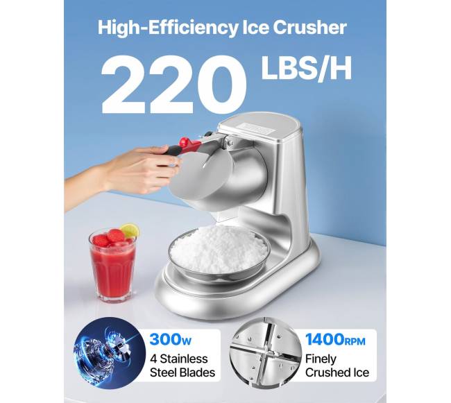 Komercinis ledo trupintuvas 100 kgval elektrinis1