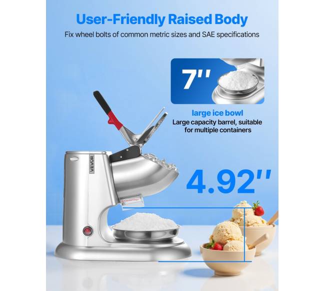 Komercinis ledo trupintuvas 100 kgval elektrinis2