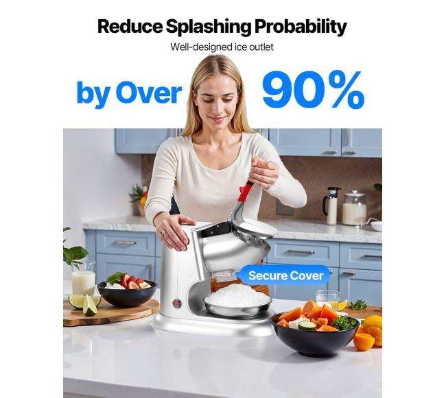 Komercinis ledo trupintuvas 100 kgval elektrinis4