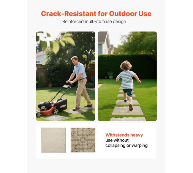 Dekoratyvinės sodo plytelės 16 vnt. smėlinės2