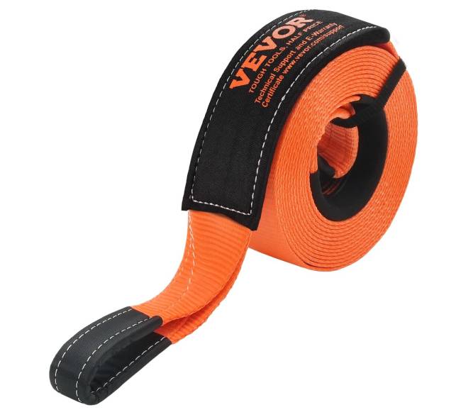 Automobilio vilkimo diržas 16329 kg 9.1 m 7.62 cm8