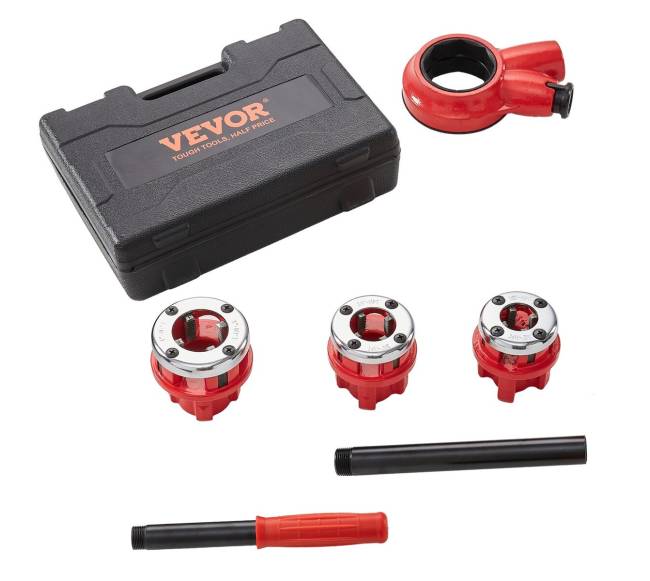 Reketinis vamzdžių sriegių rinkinys8