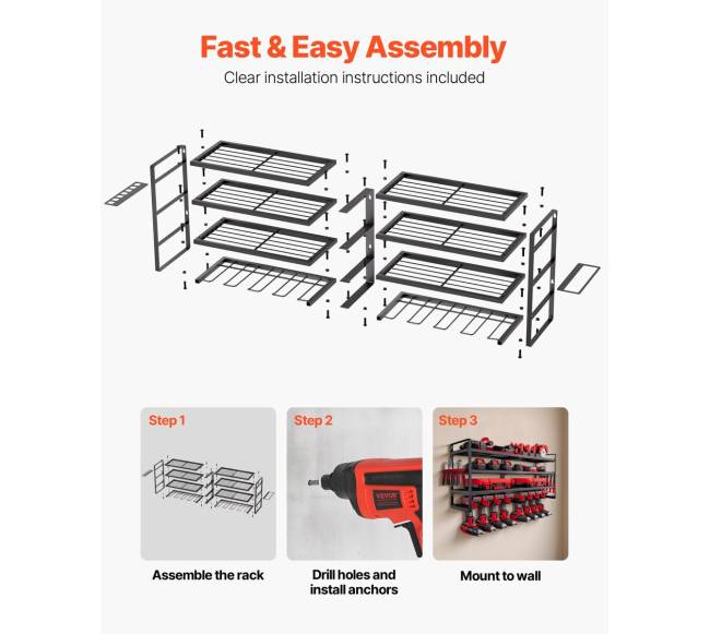 Įrankių laikiklis su sieninio montavimo laikikliu5