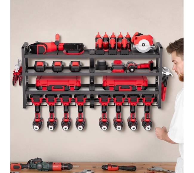 Įrankių laikiklis su sieninio montavimo laikikliu7