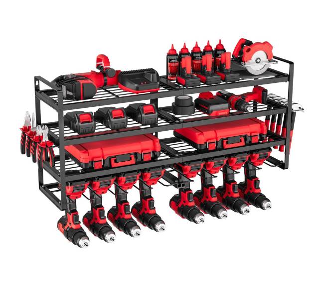 Įrankių laikiklis su sieninio montavimo laikikliu8