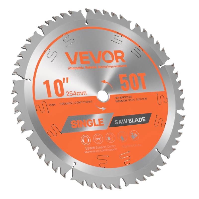 Diskinis pjovimo diskas medienai, 254 mm, 50 dantų0