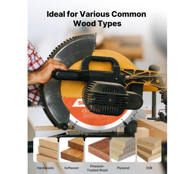 Diskinis pjovimo diskas medienai, 254 mm, 50 dantų5