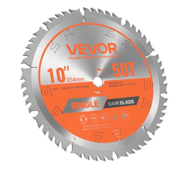 Diskinis pjovimo diskas medienai, 254 mm, 50 dantų8