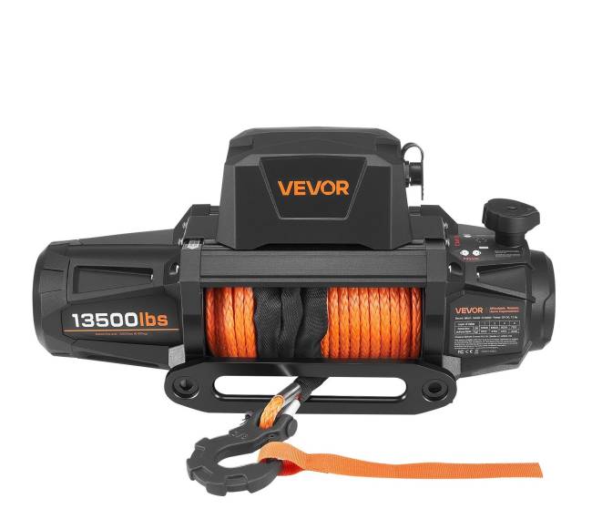 Elektrinis gervė 6100 kg, 12V DC su sin. virve8