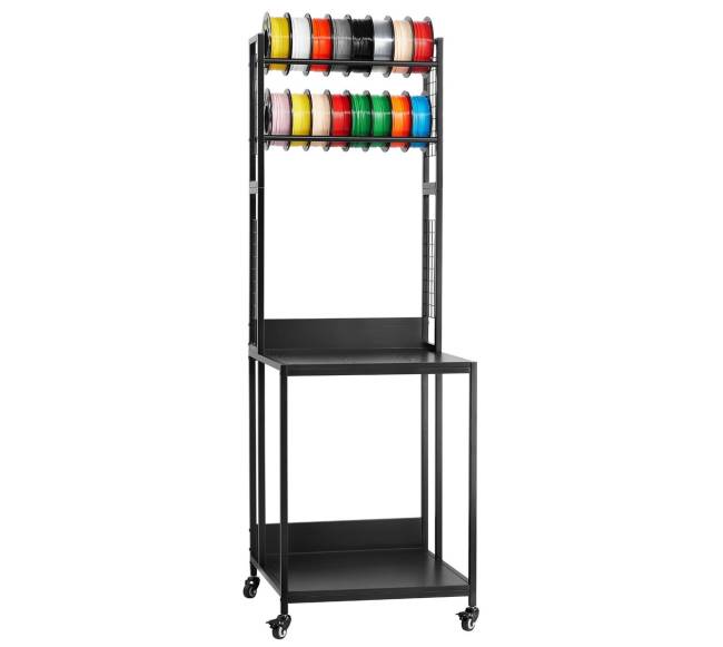 4 aukštų 3D spausdintuvo siūlų lentyna10