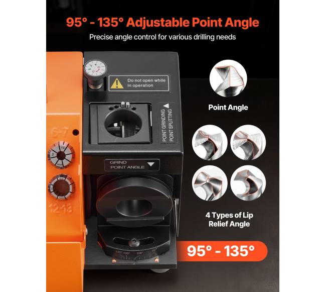 Grąžtų galąstuvas MR-13B, 3-15mm3