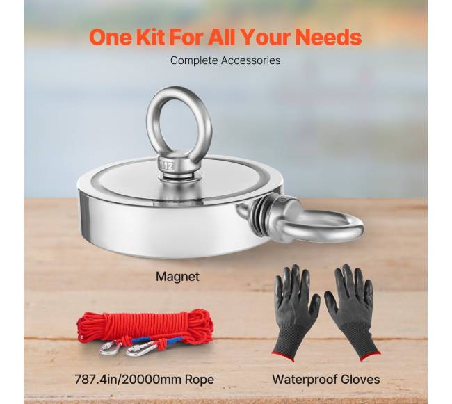 Magnetų rinkinys žvejybai dvipusiam naudojimui su virve2