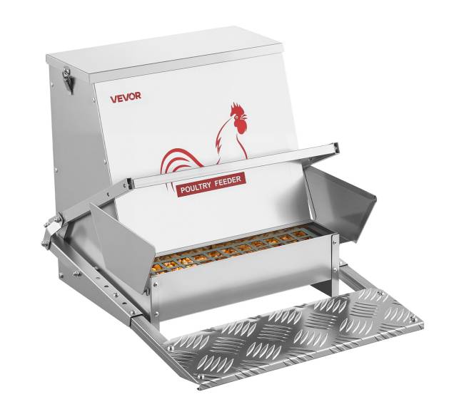 Automatinė vištų lesyklėlė su 18,14 kg talpa8