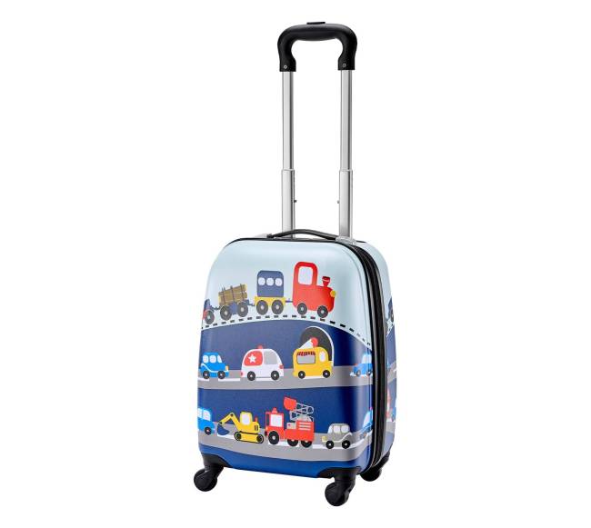 Vaikiška lagaminų rinkinys su kuprine ir pagalve9