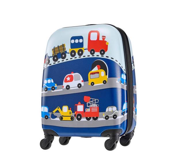 Vaikiška lagaminų rinkinys su kuprine ir pagalve10