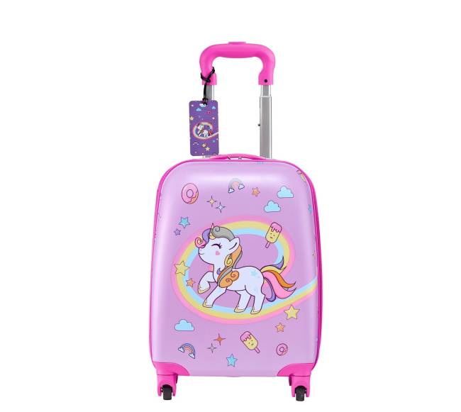 Vaikiškas lagaminas su ratukais ir rinkiniu8