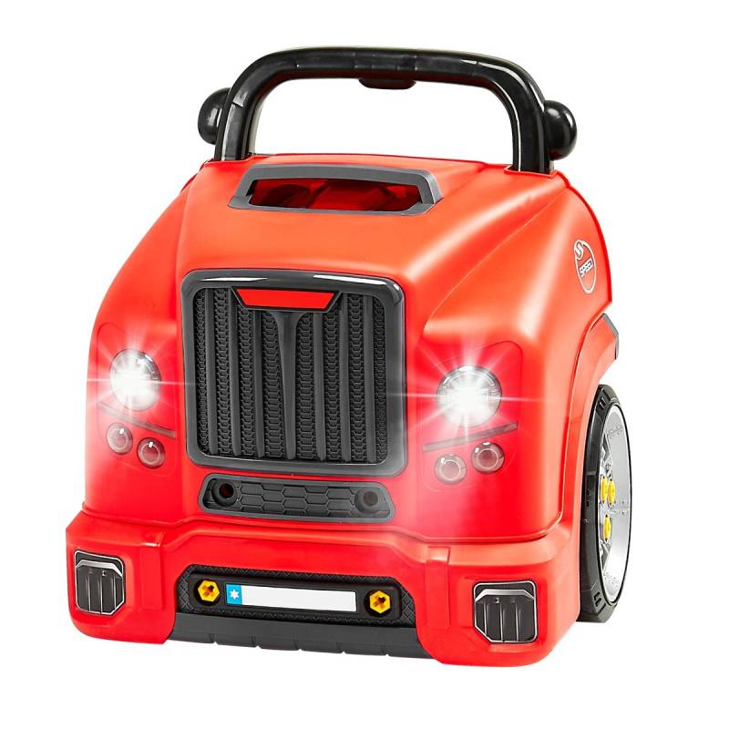 Raudonas vaikiškas variklio remonto rinkinys0