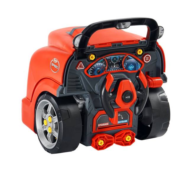 Raudonas vaikiškas variklio remonto rinkinys9