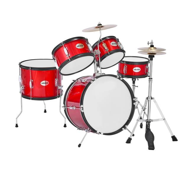 Vaikų būgnų komplektas su bosiniu būgnu 41 cm0