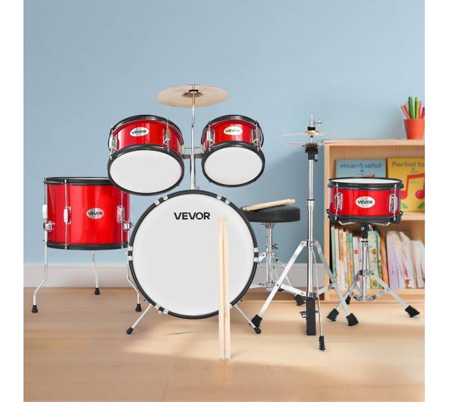 Vaikų būgnų komplektas su bosiniu būgnu 41 cm7