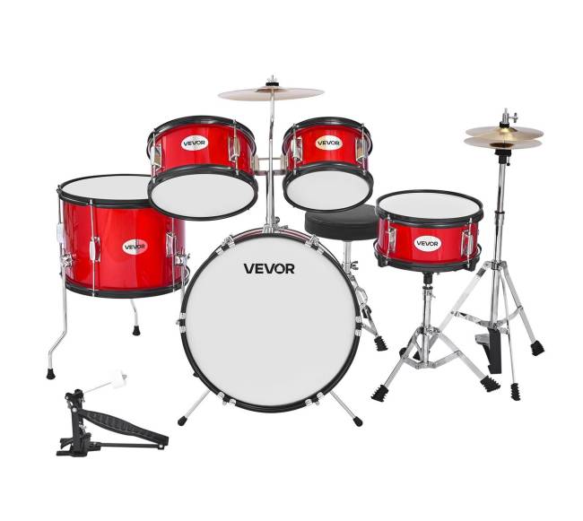 Vaikų būgnų komplektas su bosiniu būgnu 41 cm10