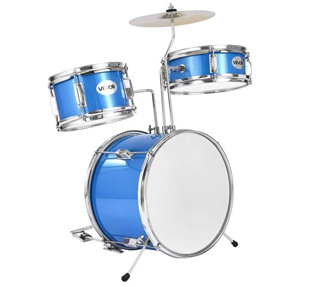 Vaikų 3 dalių būgnų rinkinys su 36 cm būgnu0