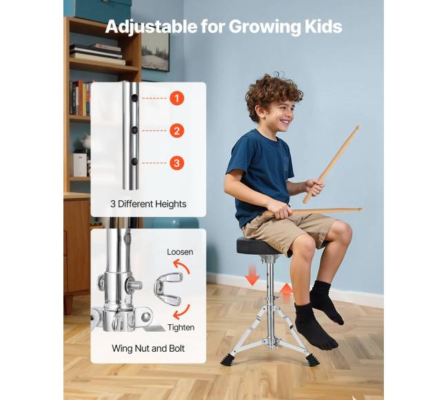 Vaikų 3 dalių būgnų rinkinys su 36 cm būgnu5