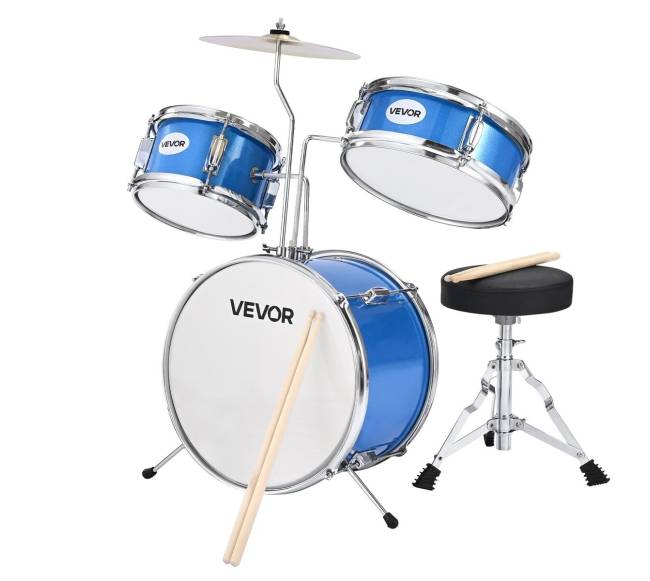 Vaikų 3 dalių būgnų rinkinys su 36 cm būgnu8