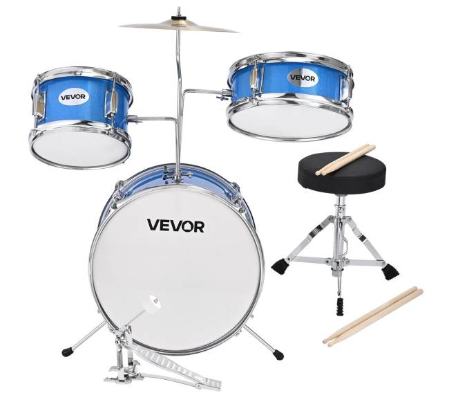 Vaikų 3 dalių būgnų rinkinys su 36 cm būgnu10