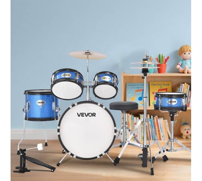 Vaikiška 5 dalių mušamųjų instrumentų rinkinys7