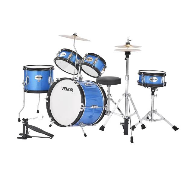 Vaikiška 5 dalių mušamųjų instrumentų rinkinys8