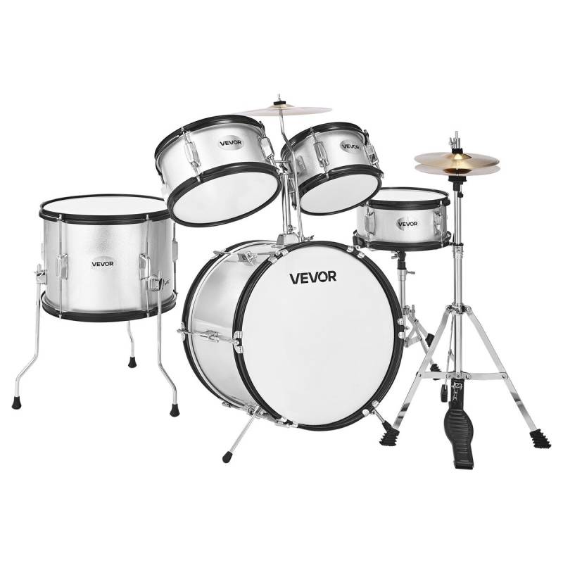 Vaikiškas 5 dalių būgnų rinkinys su 41 cm būgno0